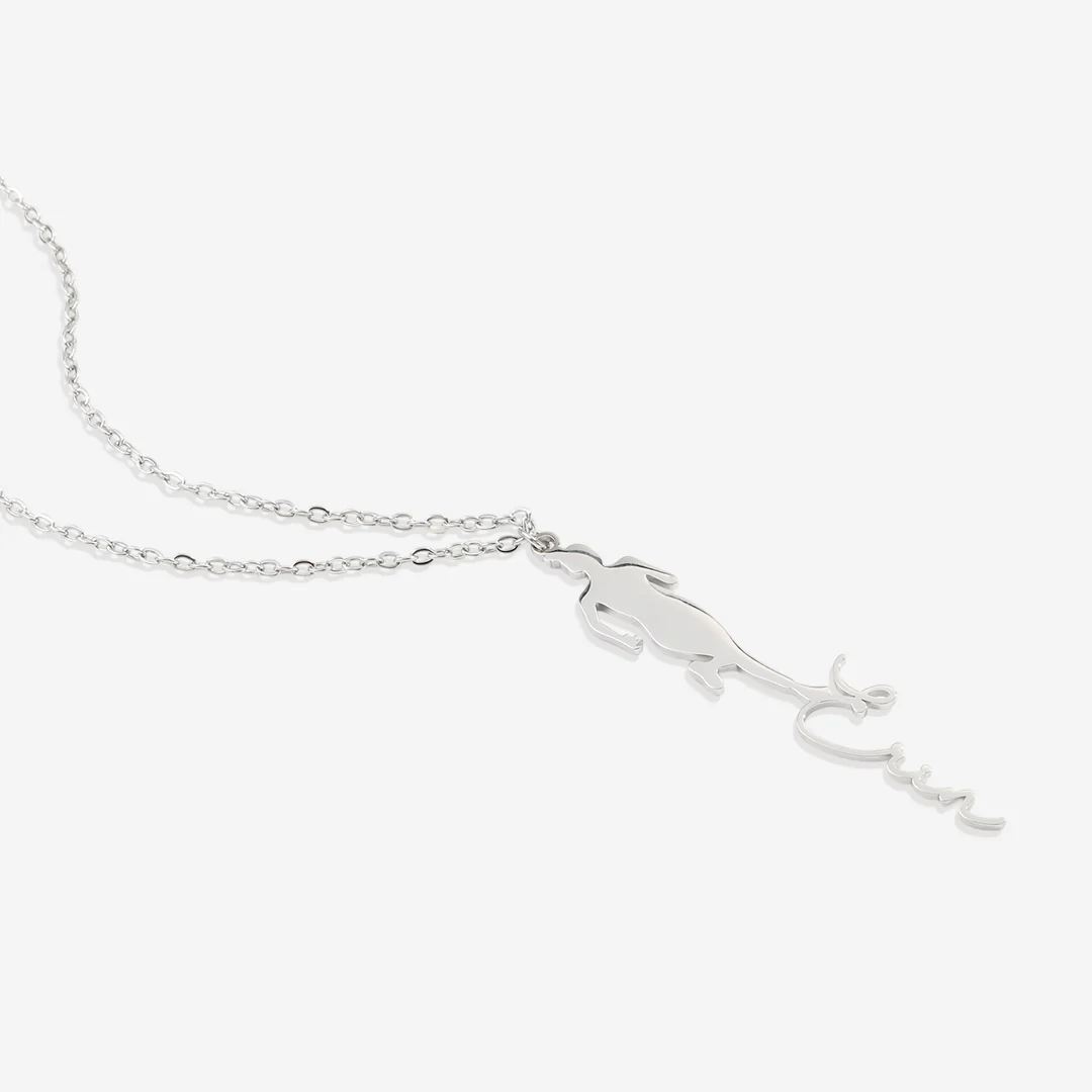 Runner Name Necklace