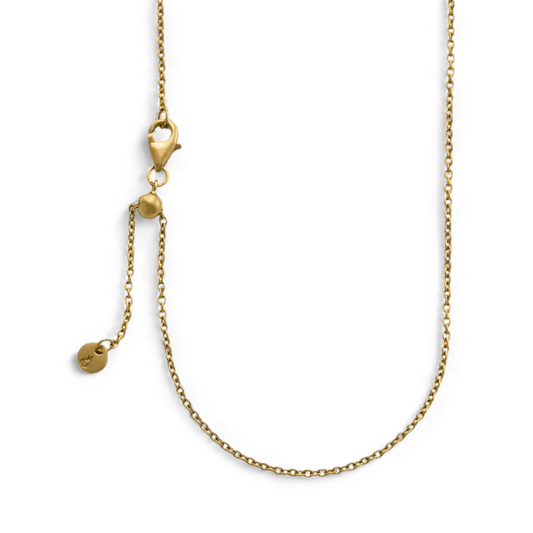 Italian Milano Sterling Silver Adjustable Chain Necklace