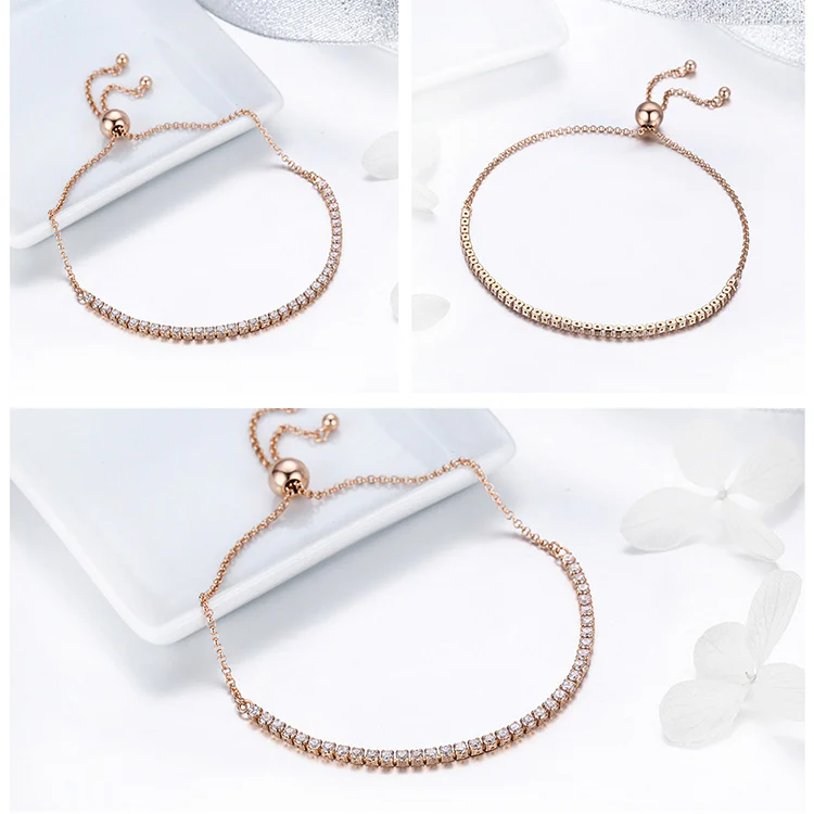 Thin Tennis Bracelet