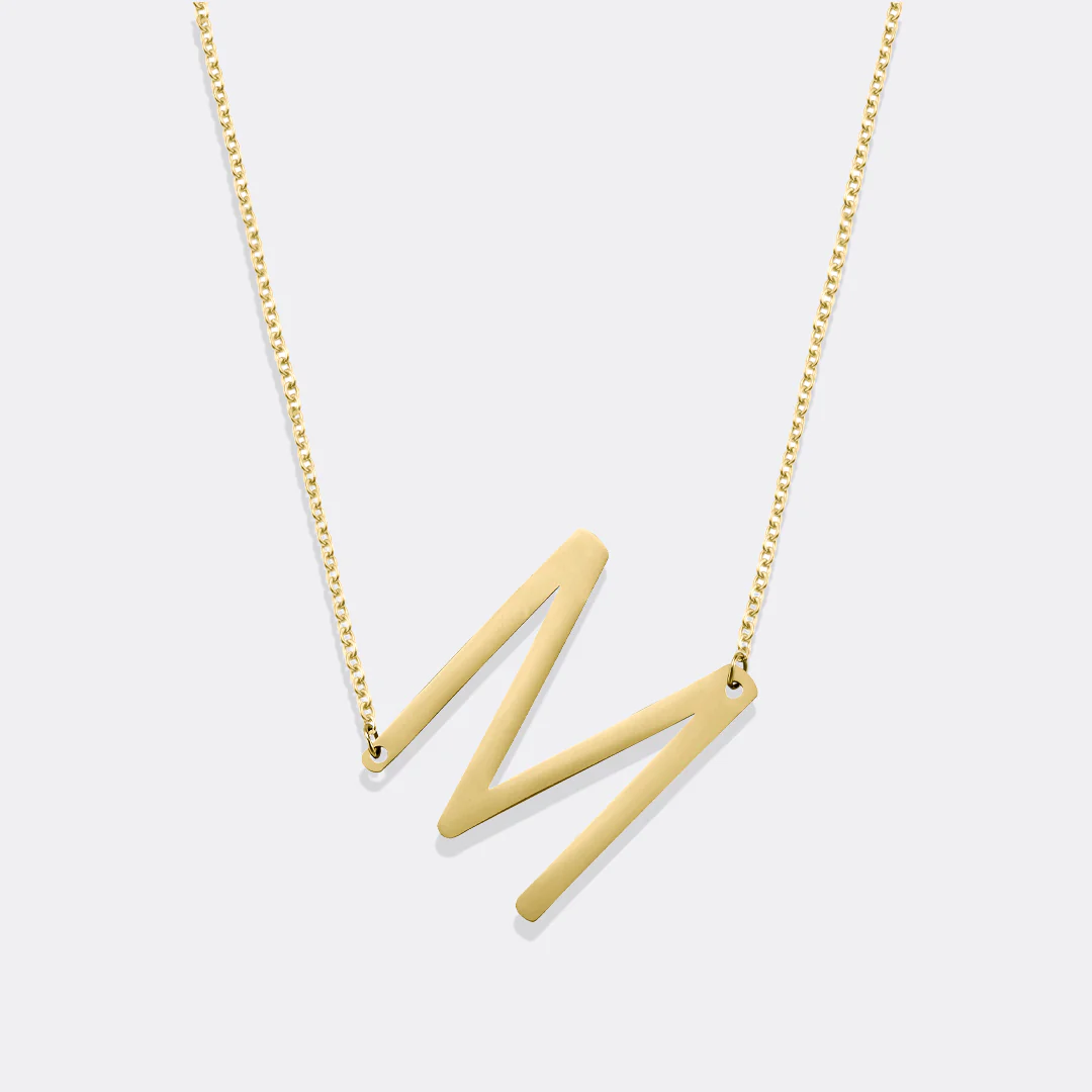 Statement Initial Necklace