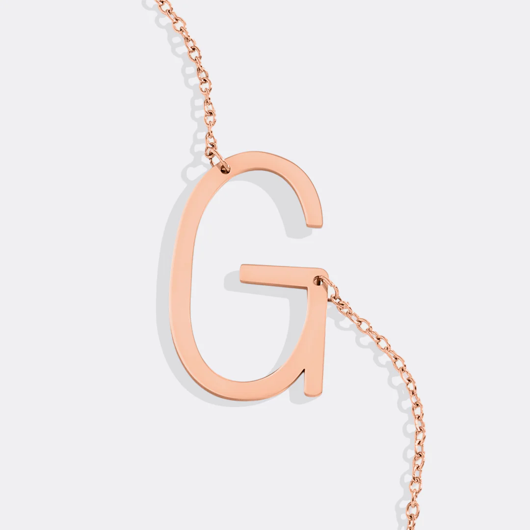 Statement Initial Necklace