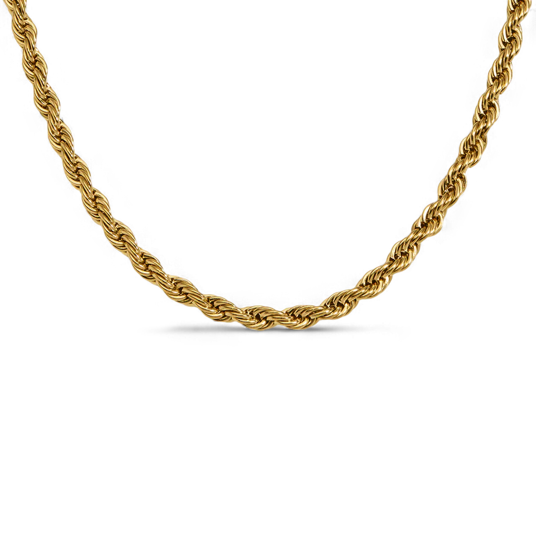 4mm Rope Chain Necklace