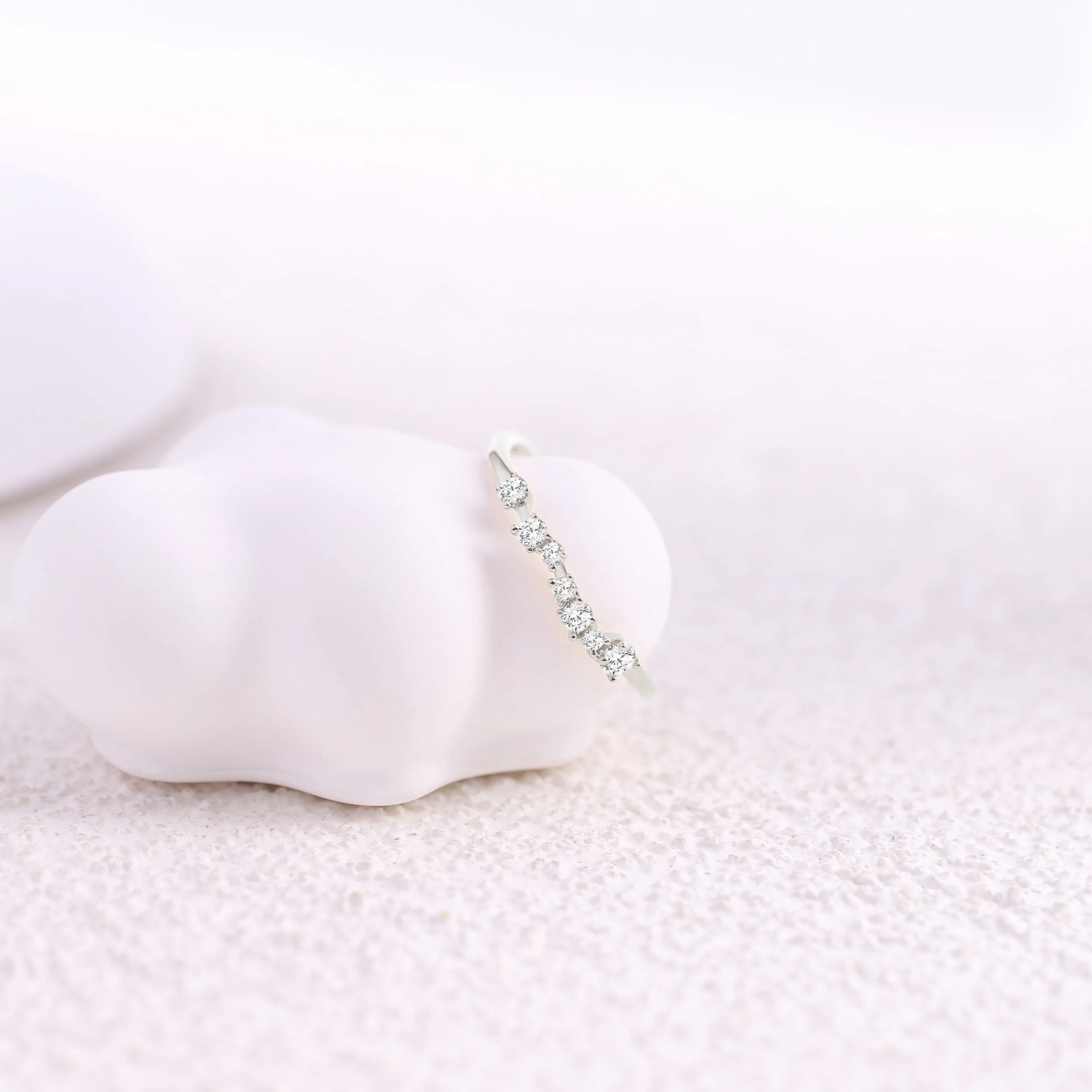 Shimmer Diamond Ring