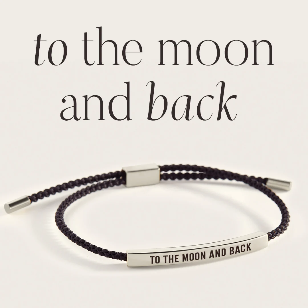 To The Moon And Back Inspire Bracelet