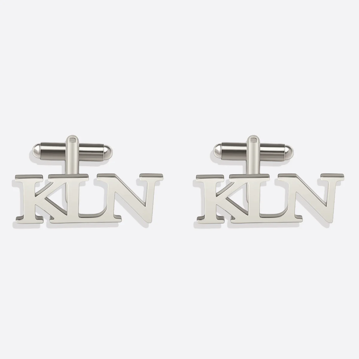 Monogrammed Cufflinks with Initials