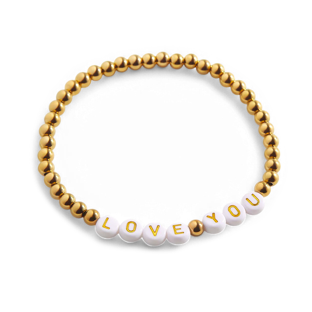 Personalized Word Bracelet