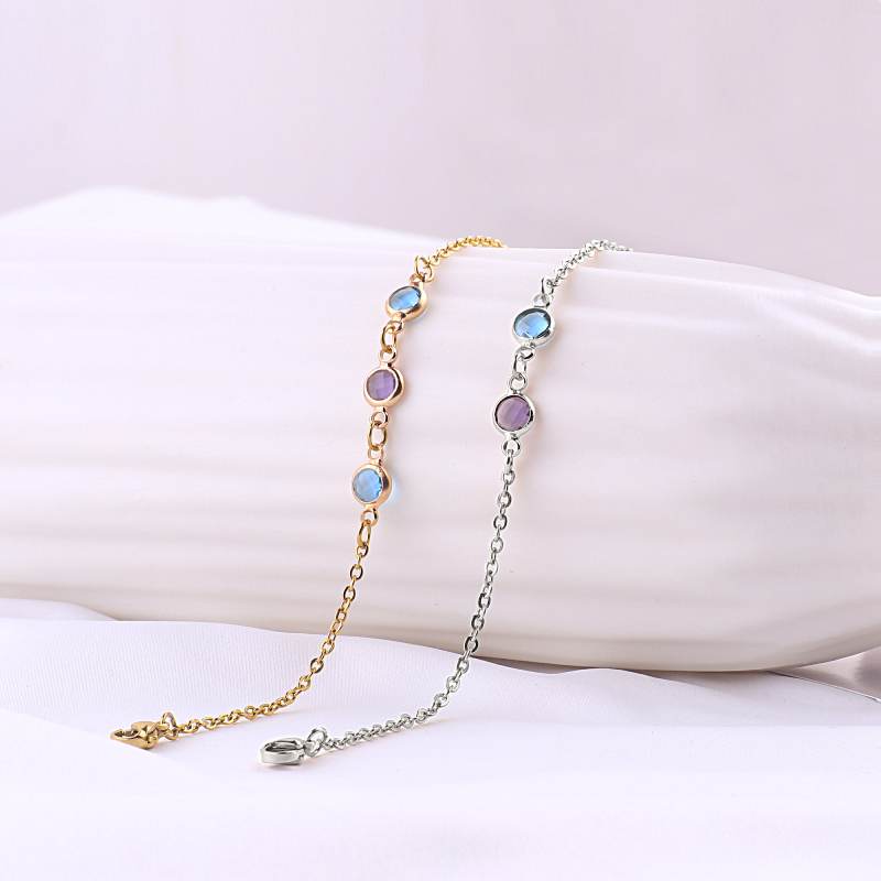 Personalized Birthstone Bracelet