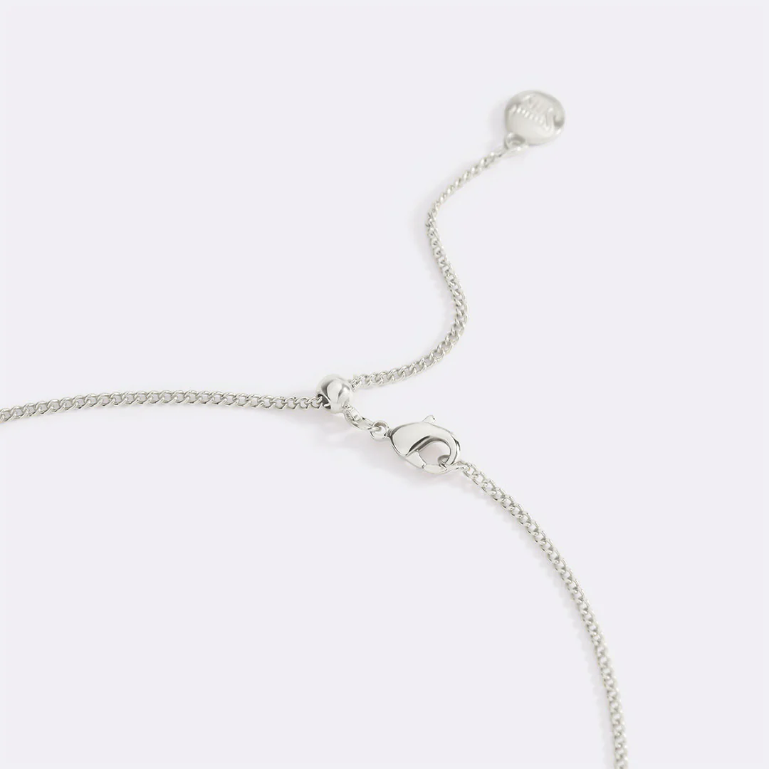 Italian Milano Sterling Silver Adjustable Chain Necklace