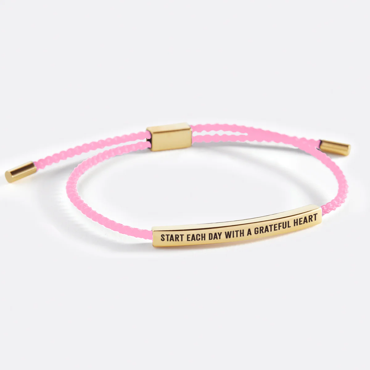 Start Each Day With A Greatful Heart Inspire Bracelet