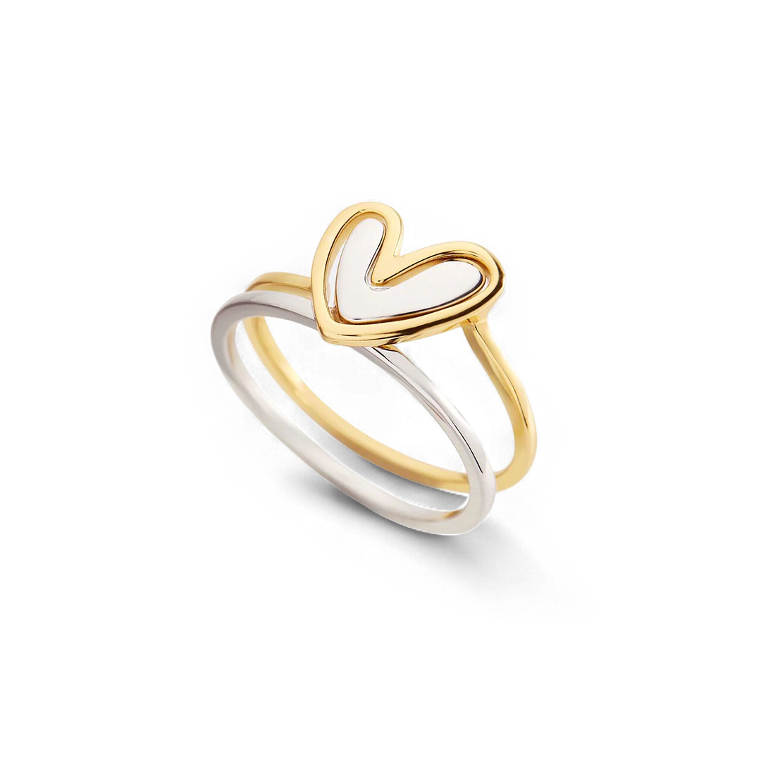 Self Love Layered Heart Ring
