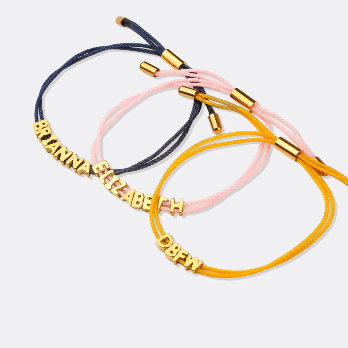 Personalized Adjustable Name Bracelet