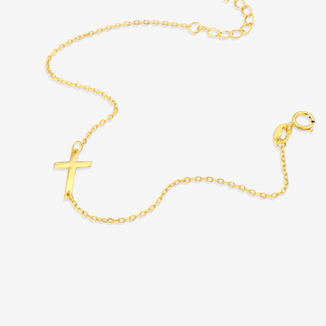 Cross Charm Bracelet