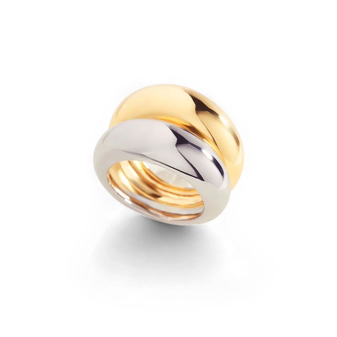 The Merge Mixed Metal Ring