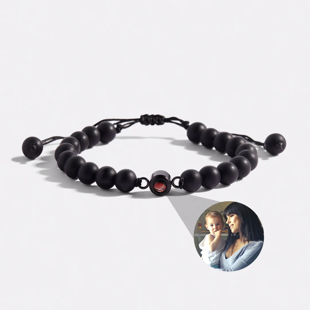 Beaded Photo Bracelet