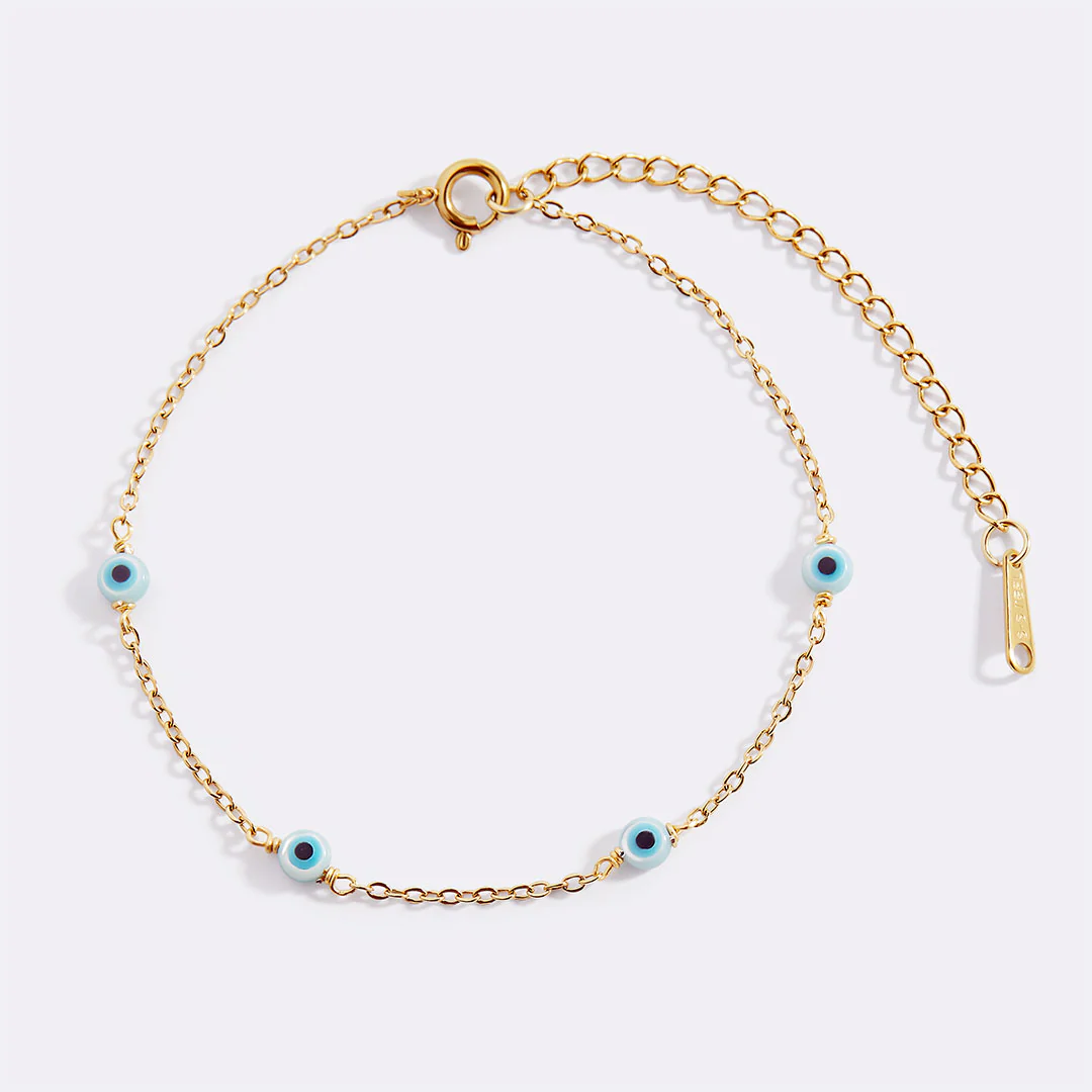 Satellite Evil Eye Bracelet