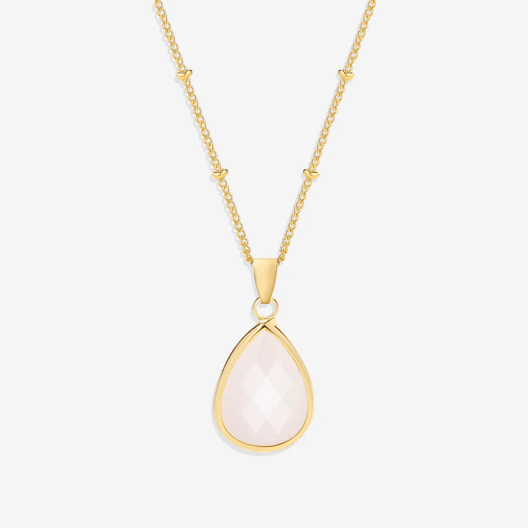 Birthstone Drop Pendant Necklace