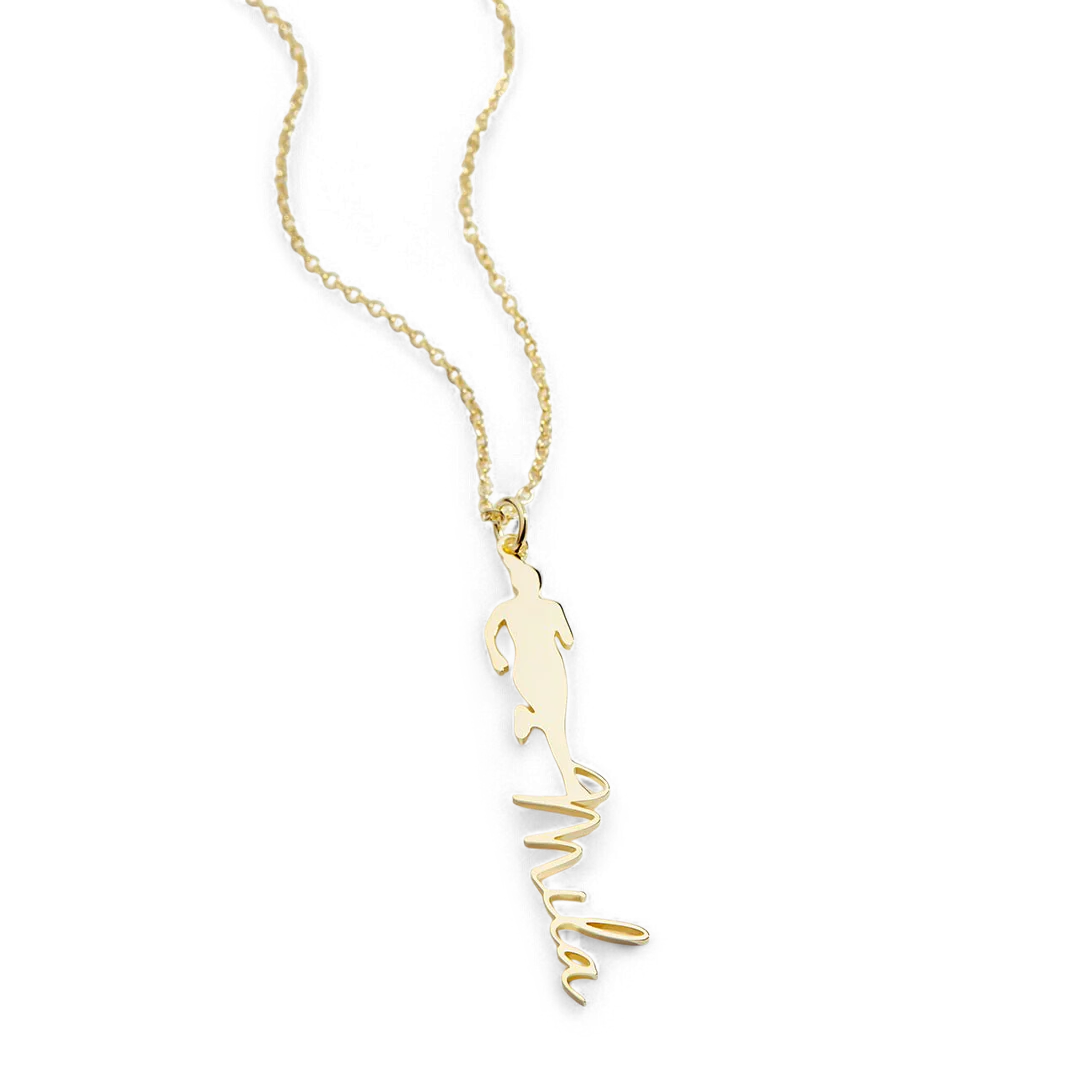 Runner Name Necklace