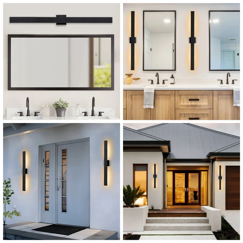 Bulb Integrated LED Outdoor Armed Sconce