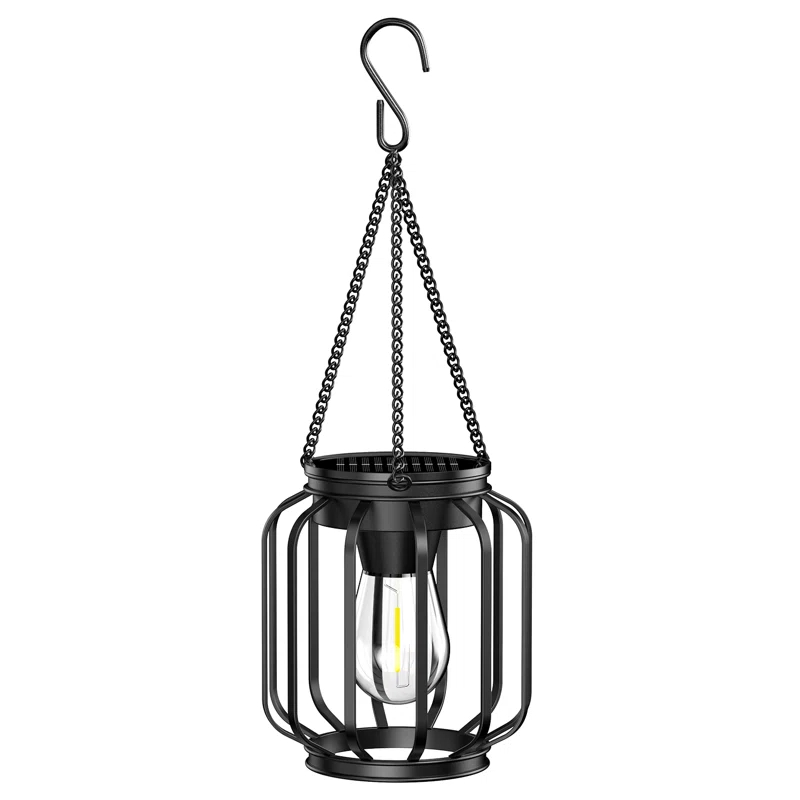 Solar Powered Integrated LED Outdoor Lantern