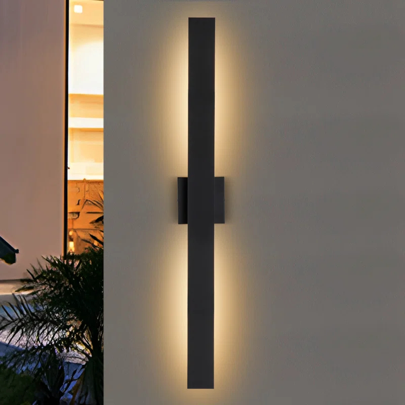 Bulb Integrated LED Outdoor Armed Sconce