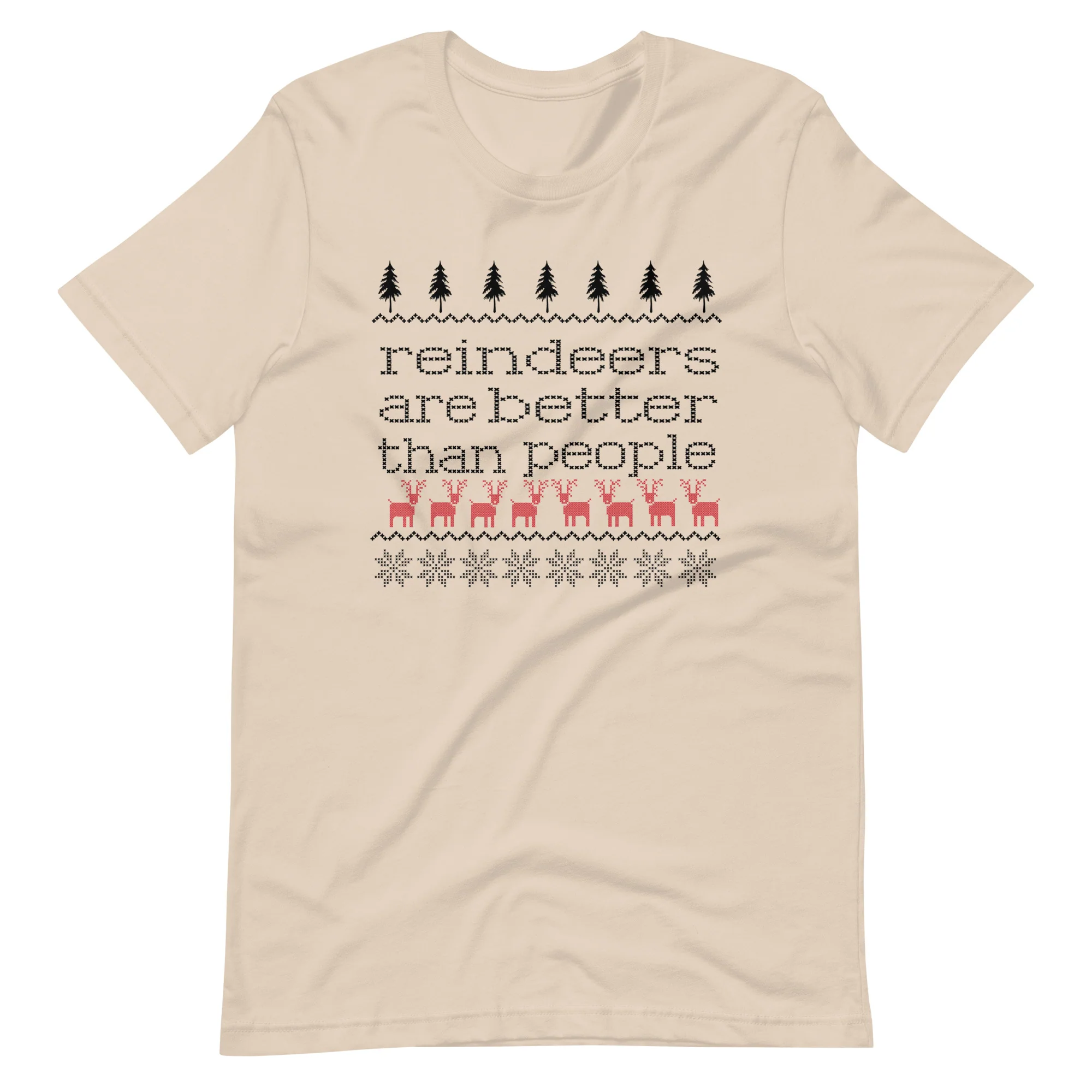 Disney Frozen Sven T-Shirt Disney Christmas Shirt Frozen Christmas Reindeer Are Better Than People T-Shirt
