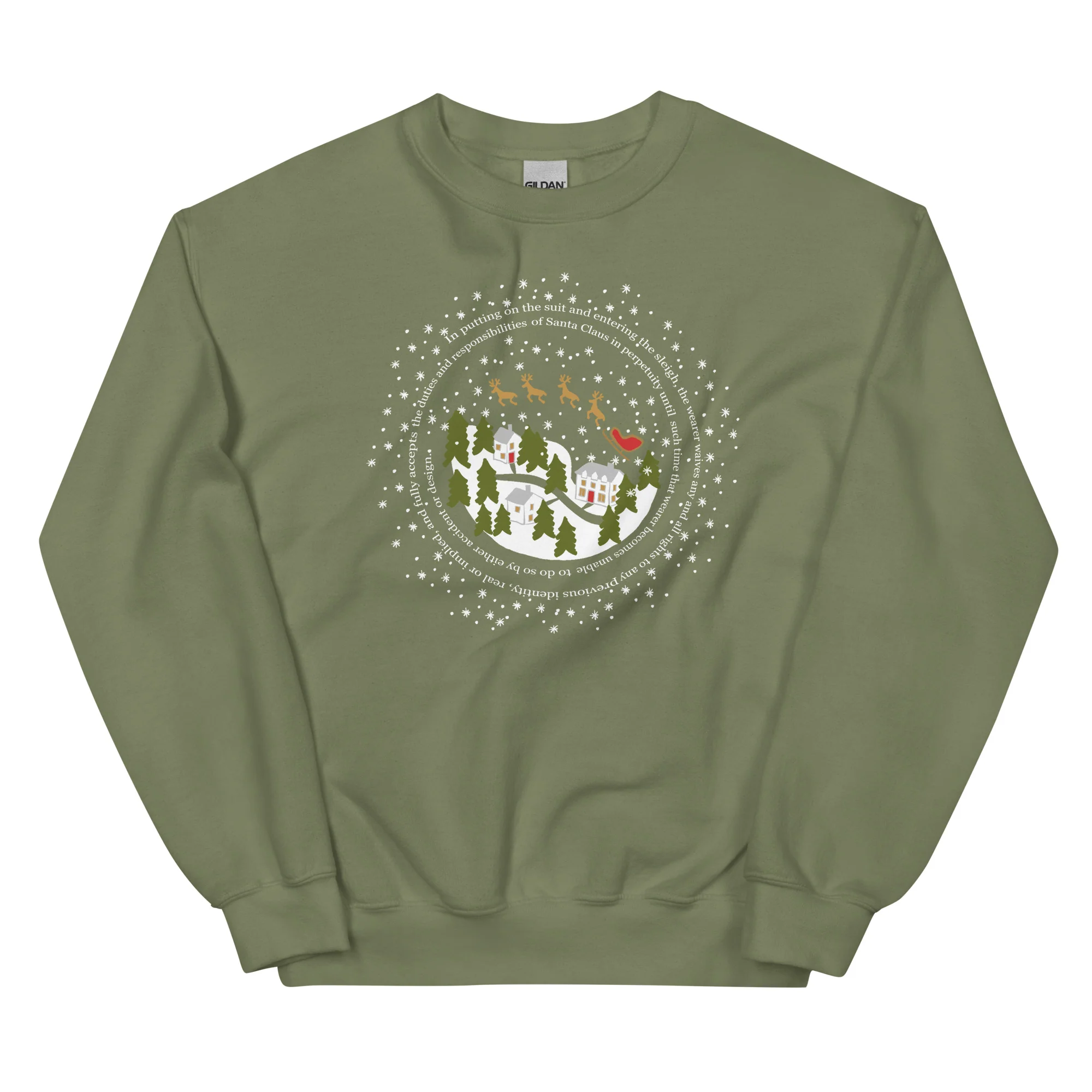 The Santa Clause Snowglobe Sweatshirt Disney Christmas Unisex Unisex Sweatshirt