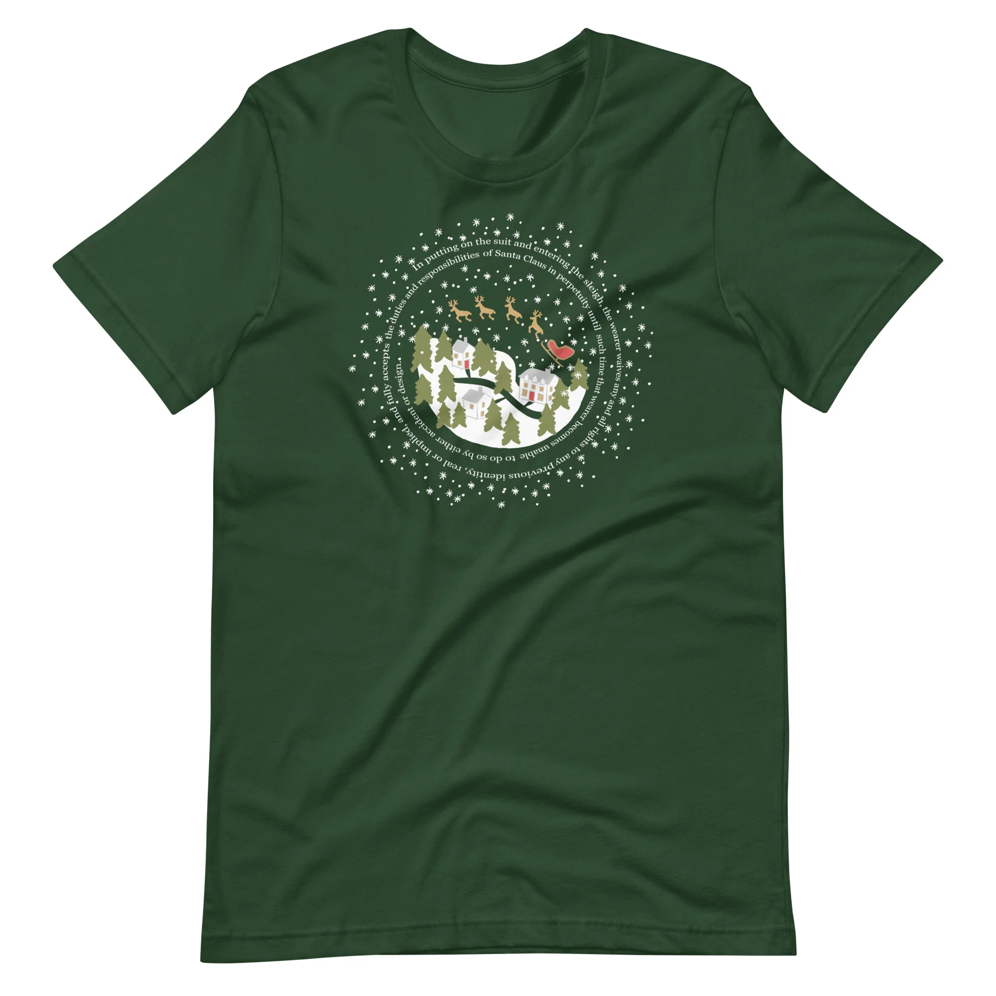 The Santa Clause Snowglobe T-Shirt Disney Christmas Unisex T-Shirt