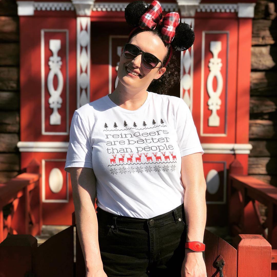 Disney Frozen Sven T-Shirt Disney Christmas Shirt Frozen Christmas Reindeer Are Better Than People T-Shirt