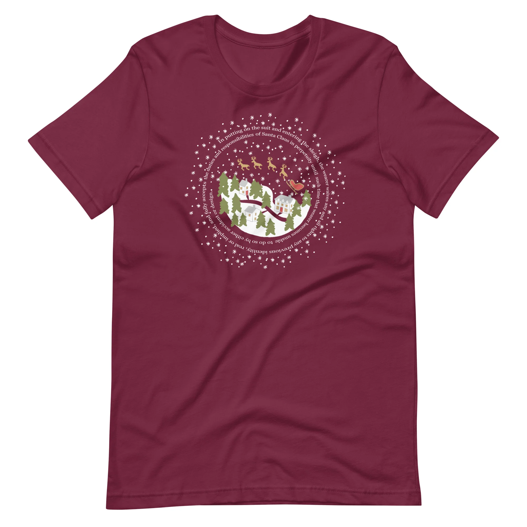 The Santa Clause Snowglobe T-Shirt Disney Christmas Unisex T-Shirt