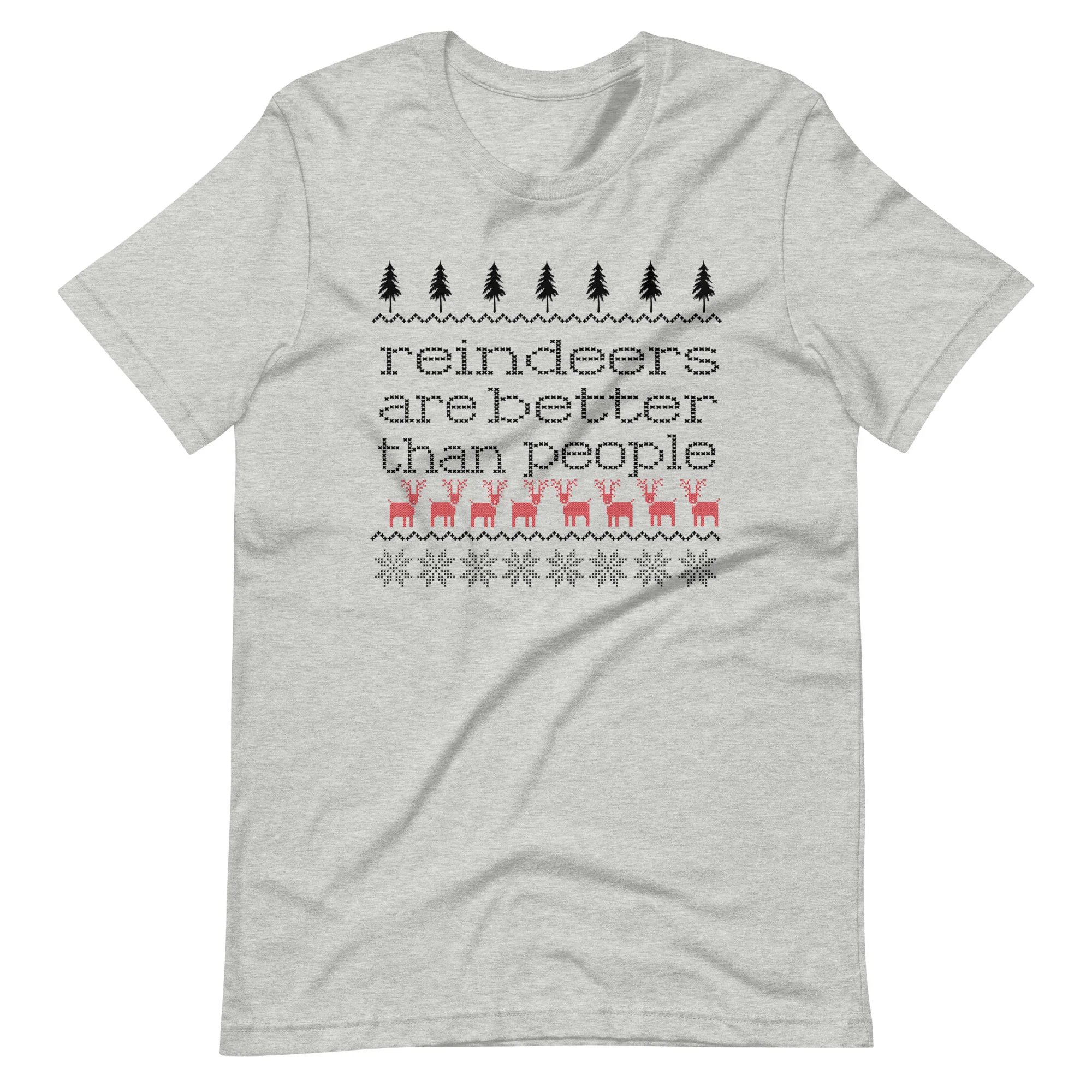 Disney Frozen Sven T-Shirt Disney Christmas Shirt Frozen Christmas Reindeer Are Better Than People T-Shirt