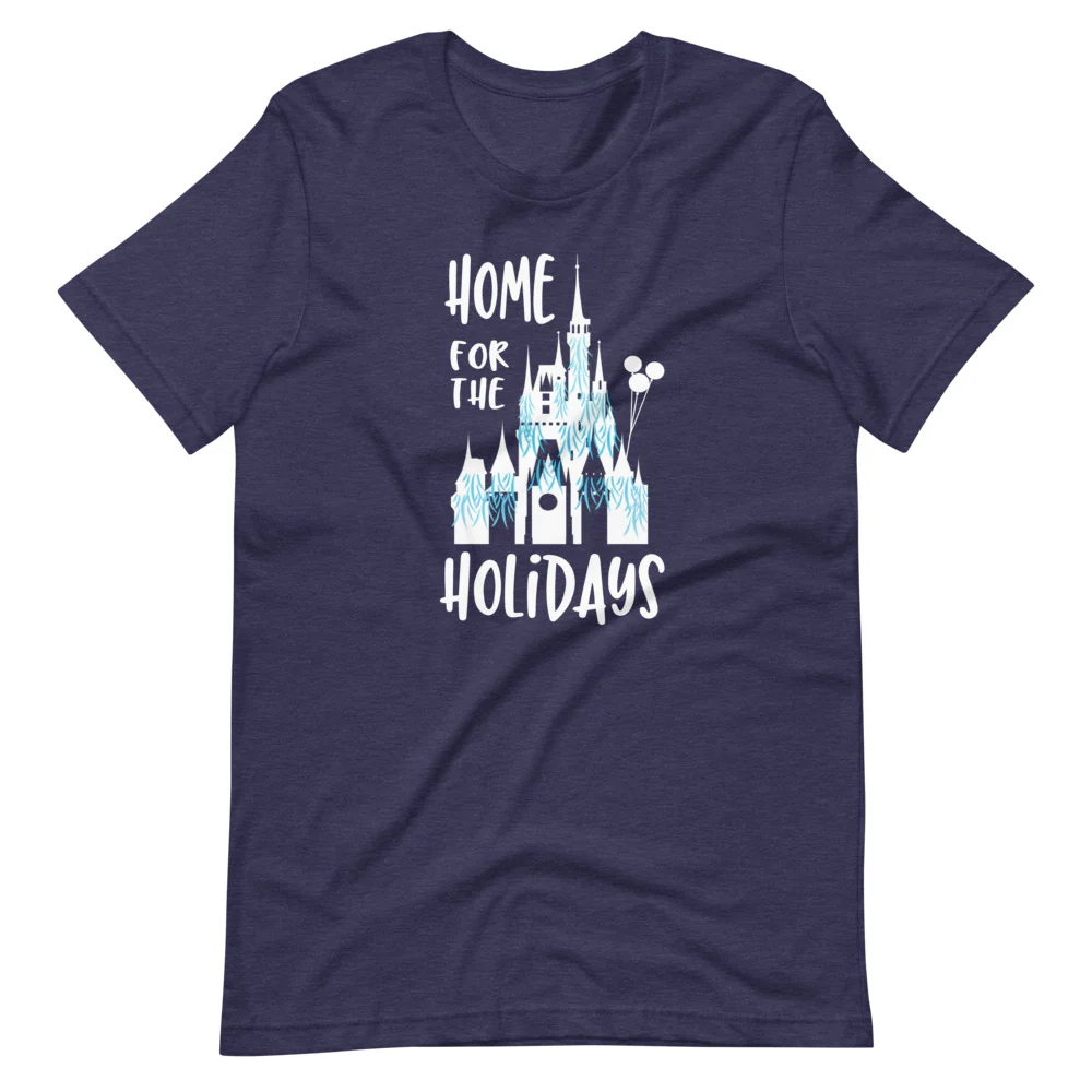 Home for the Holidays Disney Christmas Unisex T-shirt