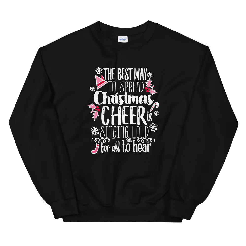 Elf Christmas Sweatshirt Jovie the Elf Christmas Shirt for Her Elf Movie Unisex Crew Sweatshirt