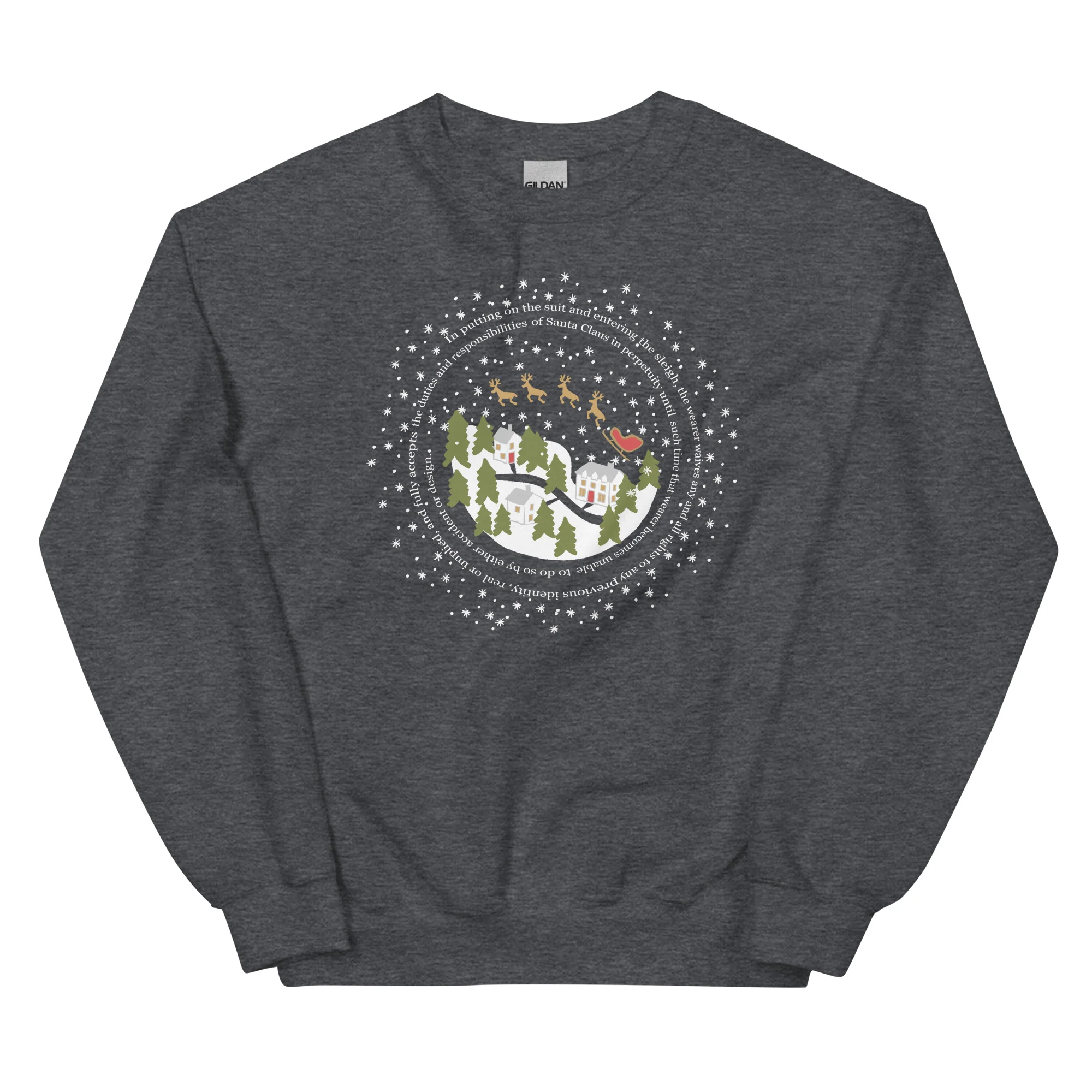 The Santa Clause Snowglobe Sweatshirt Disney Christmas Unisex Unisex Sweatshirt