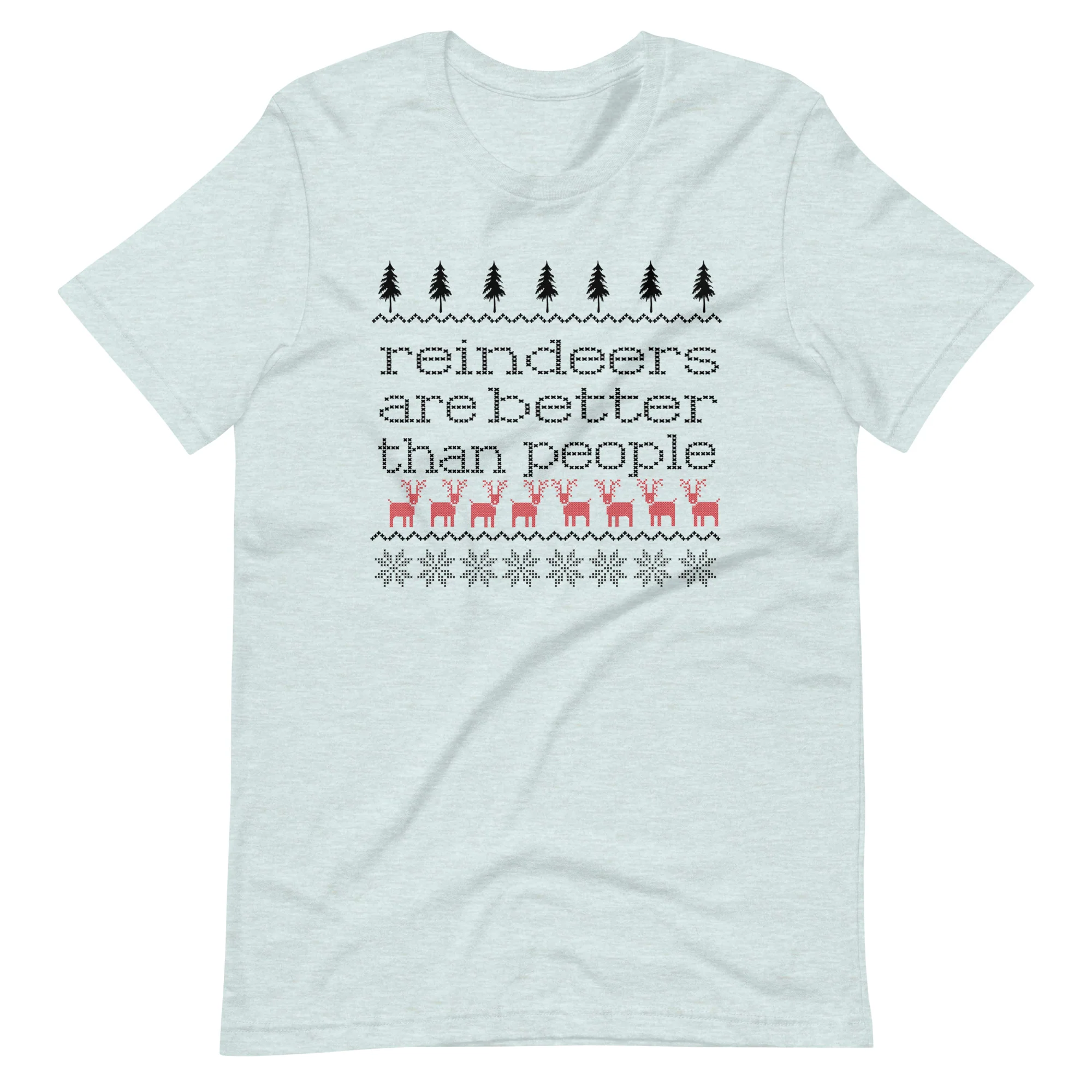 Disney Frozen Sven T-Shirt Disney Christmas Shirt Frozen Christmas Reindeer Are Better Than People T-Shirt