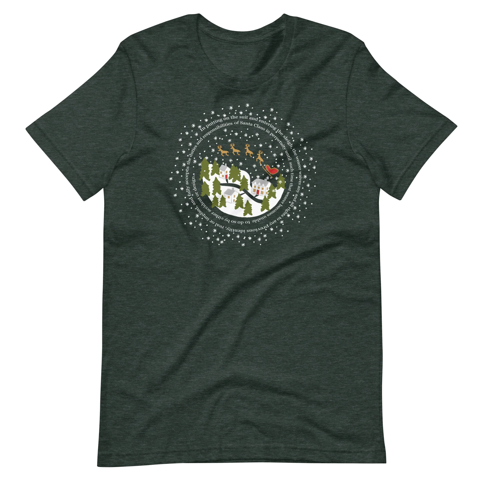 The Santa Clause Snowglobe T-Shirt Disney Christmas Unisex T-Shirt