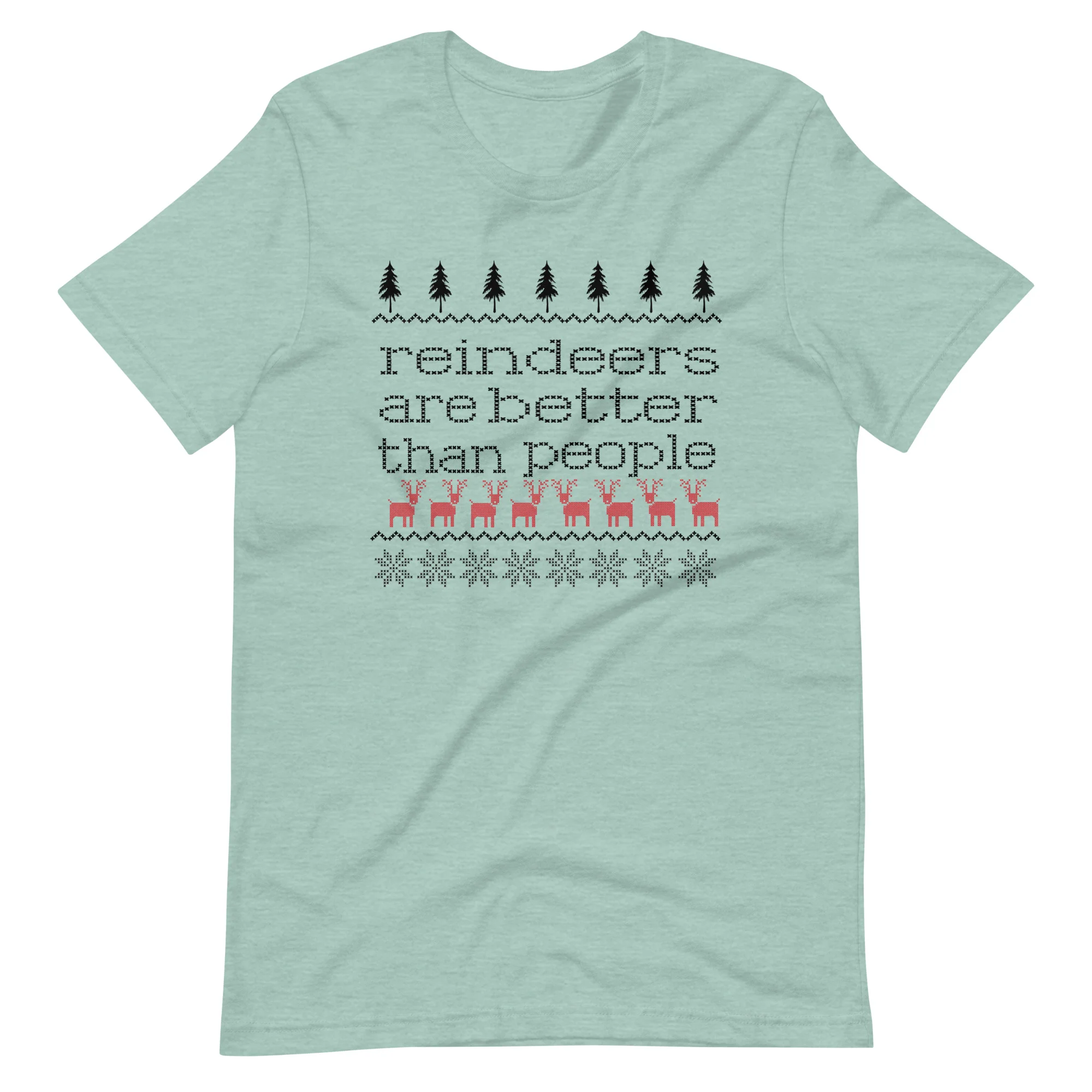 Disney Frozen Sven T-Shirt Disney Christmas Shirt Frozen Christmas Reindeer Are Better Than People T-Shirt