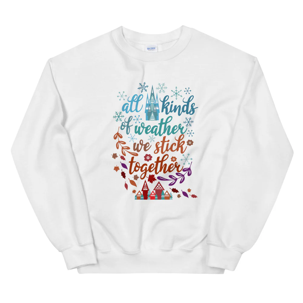 Frozen Christmas Sweatshirt, Sisters, Sisters White Christmas Shirt