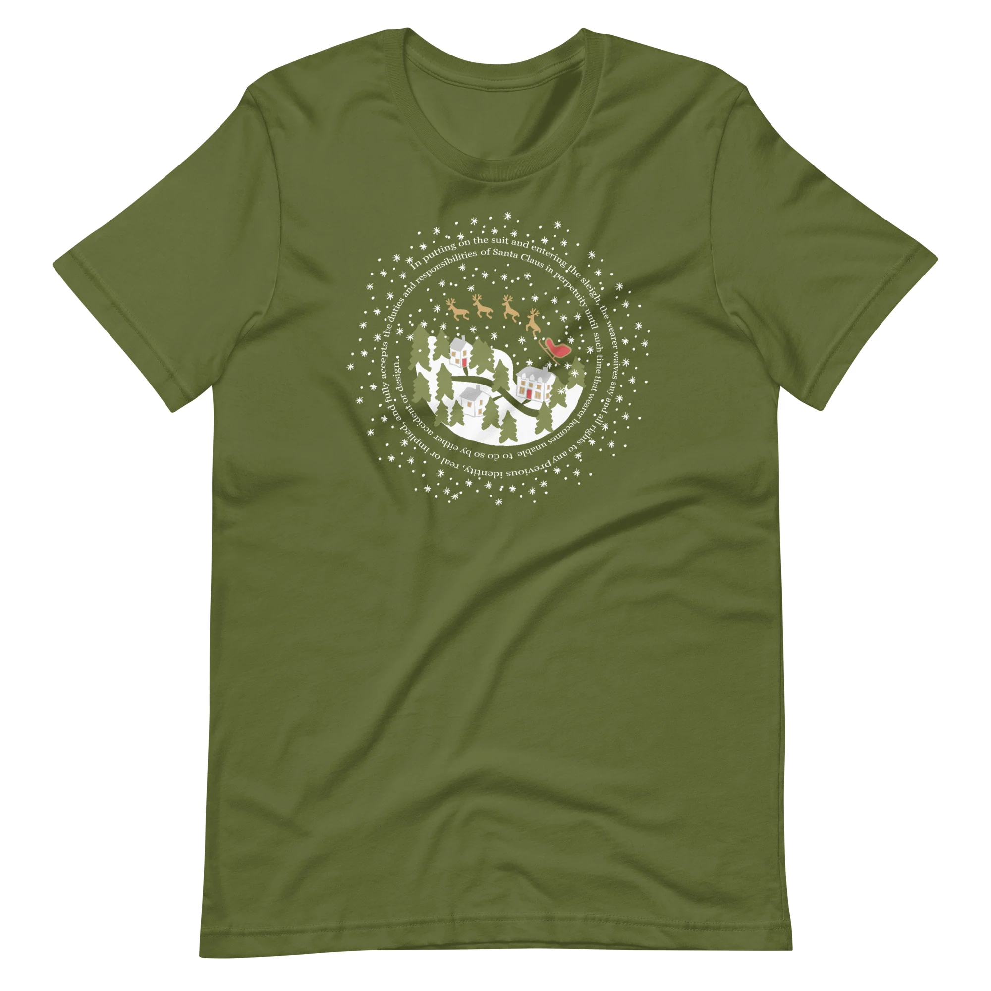 The Santa Clause Snowglobe T-Shirt Disney Christmas Unisex T-Shirt