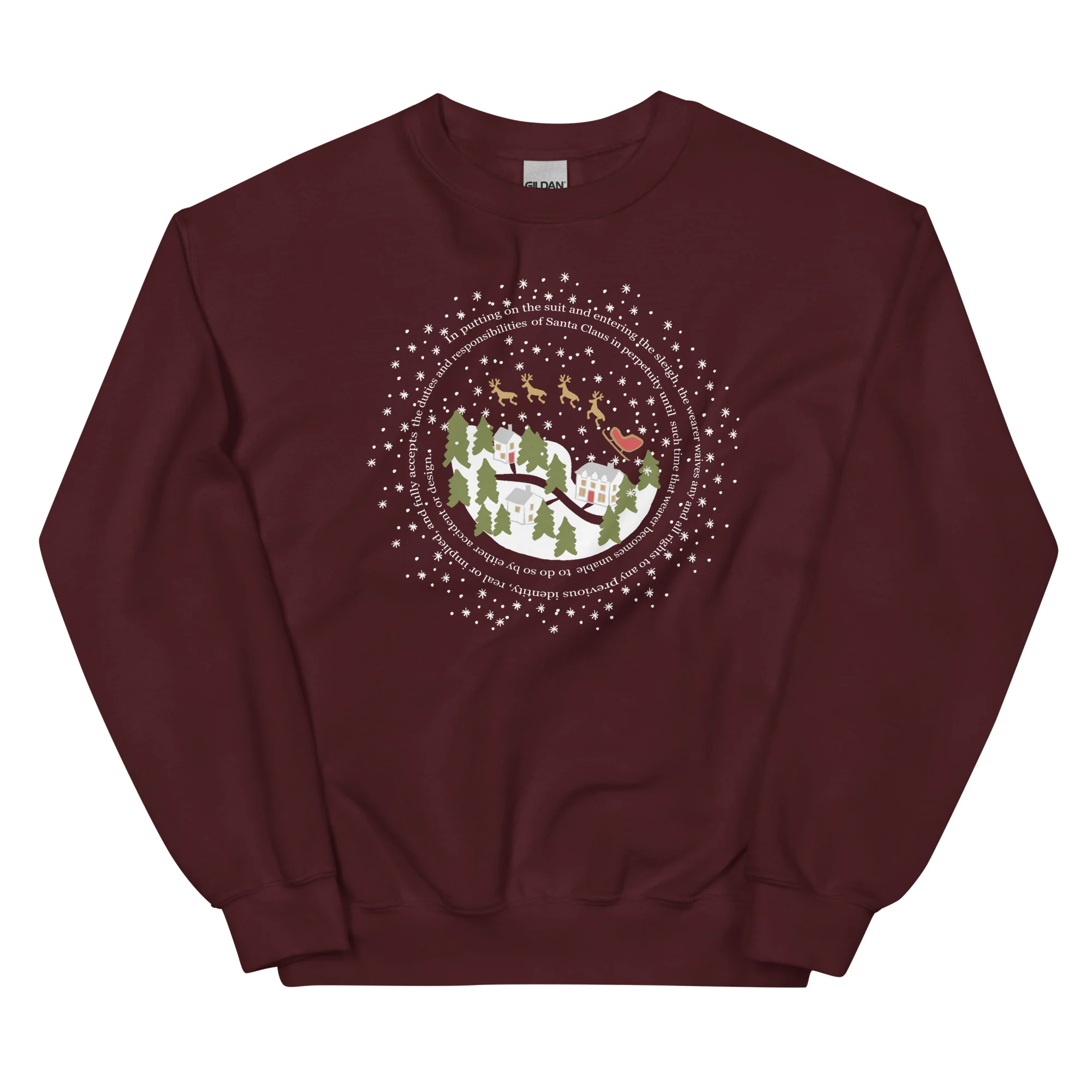 The Santa Clause Snowglobe Sweatshirt Disney Christmas Unisex Unisex Sweatshirt