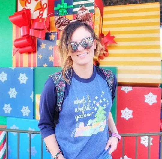 Little Mermaid Christmas Whosits and Whatsits Galore, Disney Christmas Raglan Shirt