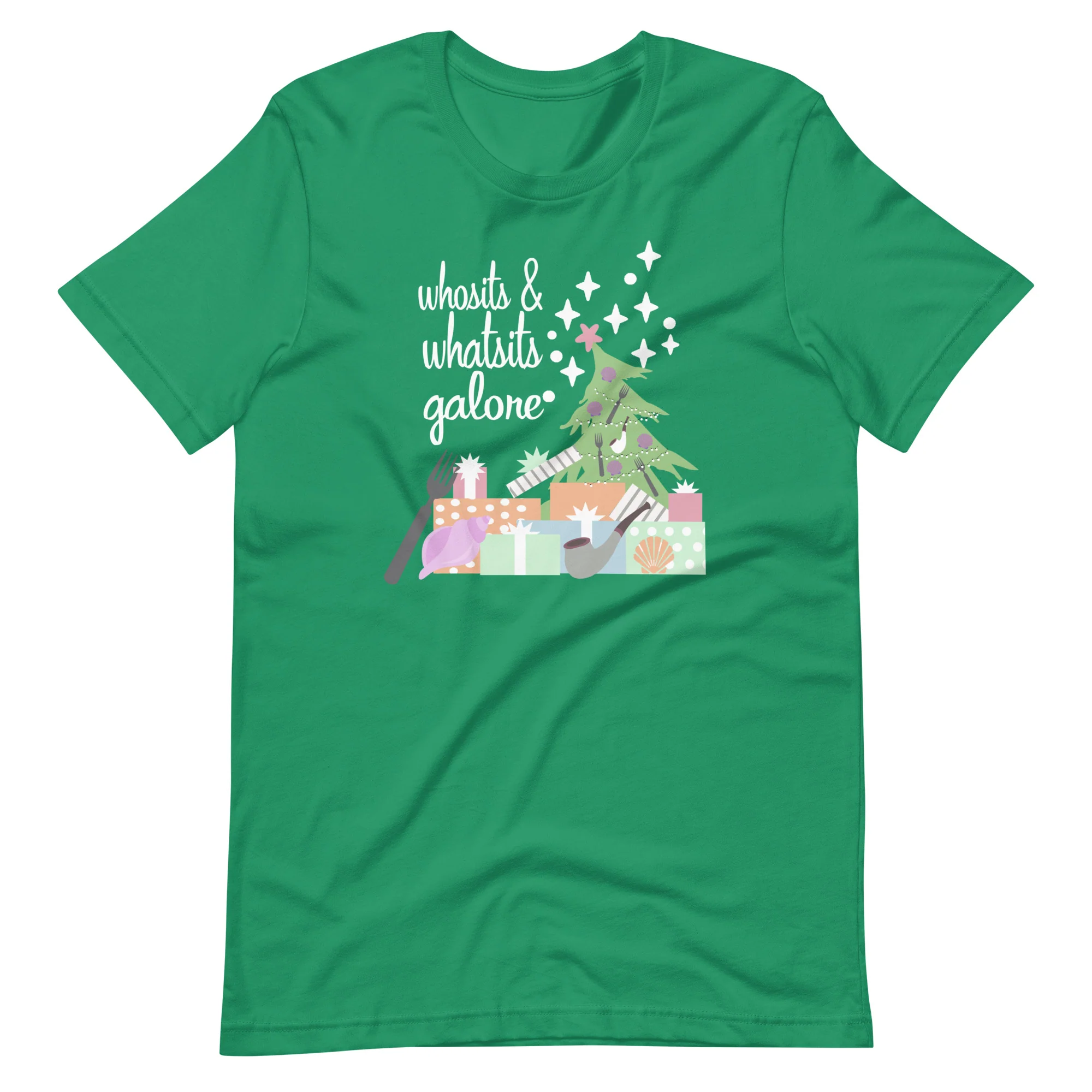 Little Mermaid Christmas T-shirt Whosits and Whatsits Galore, Mermaid Christmas T-Shirt