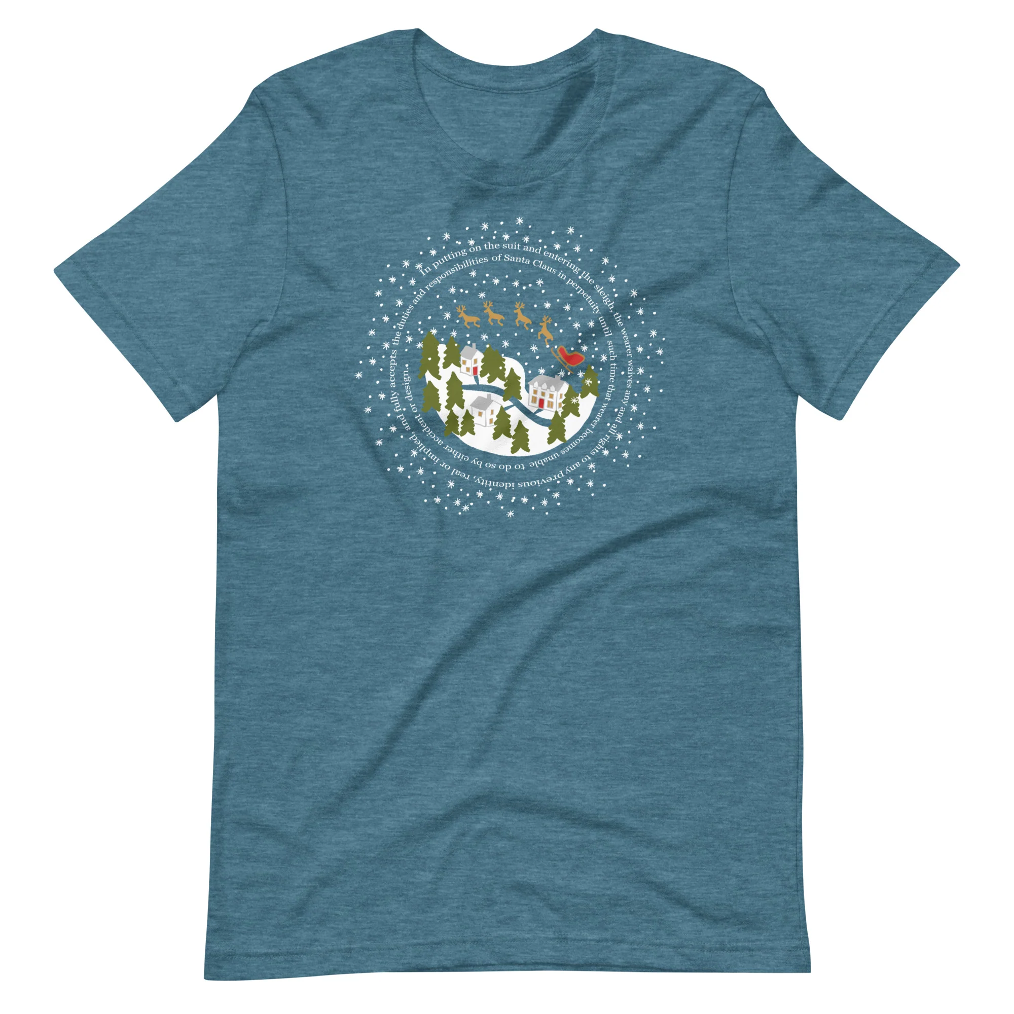 The Santa Clause Snowglobe T-Shirt Disney Christmas Unisex T-Shirt