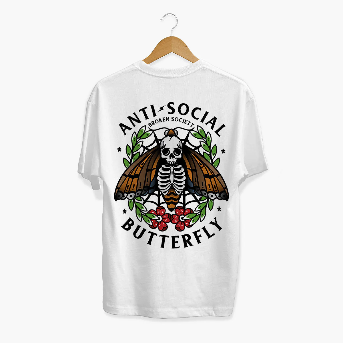Anti-Social Butterfly T-shirt (Unisex)