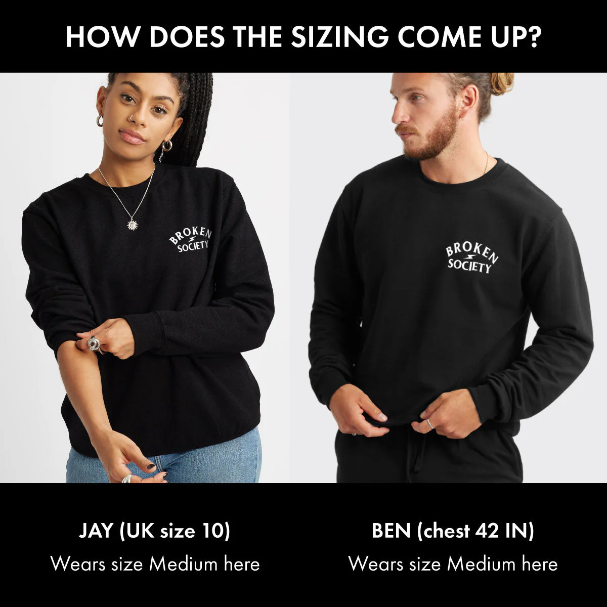 Sweatshirt mit Rosen- und Tiermuster (Unisex)