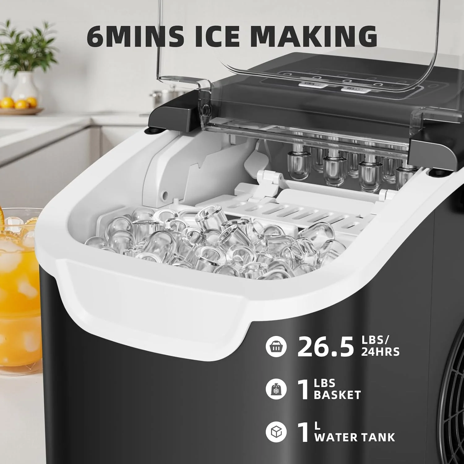 Countertop Ice Maker with Handle 58012RIM1