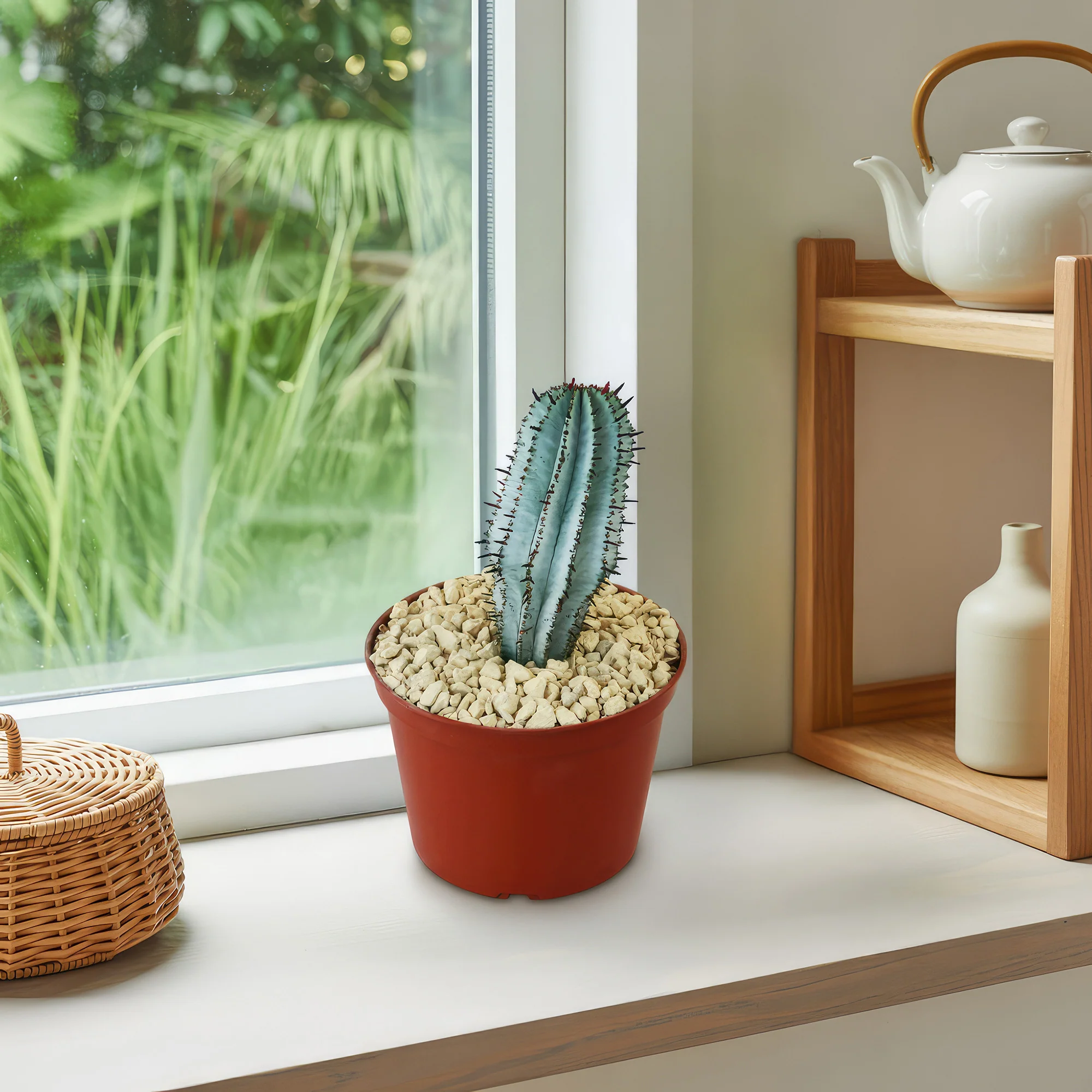 Euphorbia polygona snowflakes