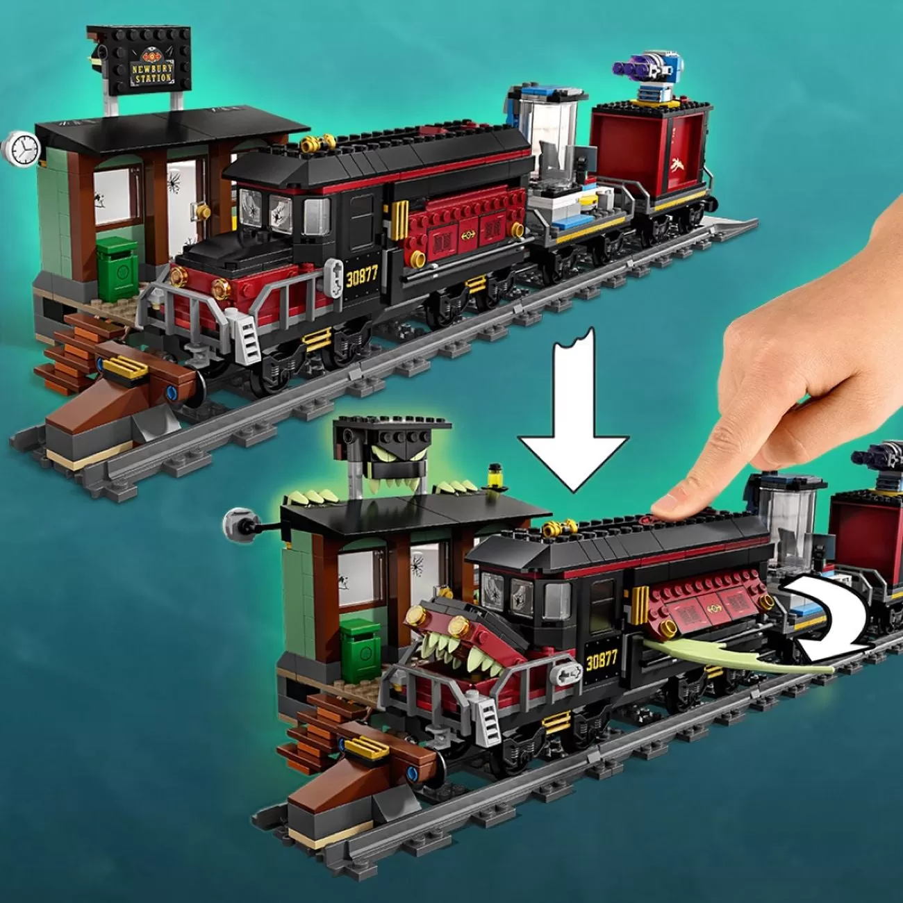 - 70424 HIDDEN SIDE GHOST TRAIN EXPRESS