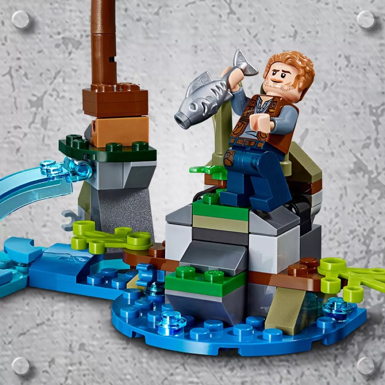 - 75935 JURASSIC WORLD BARYONYX FACE OFF THE TREASURE HUNT