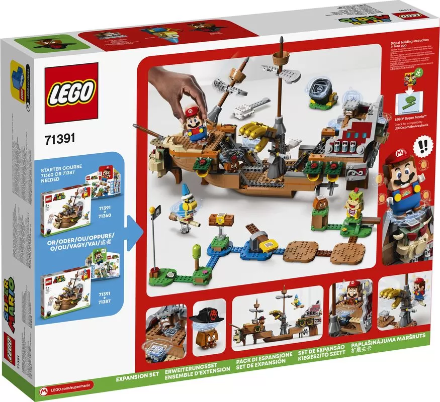 - 71391 SUPER MARIO BOWSERS AIRSHIP EXPANSION SET