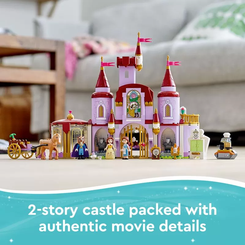- 43196 - PRINCESS BELLE AND BEAST'S CASTLE